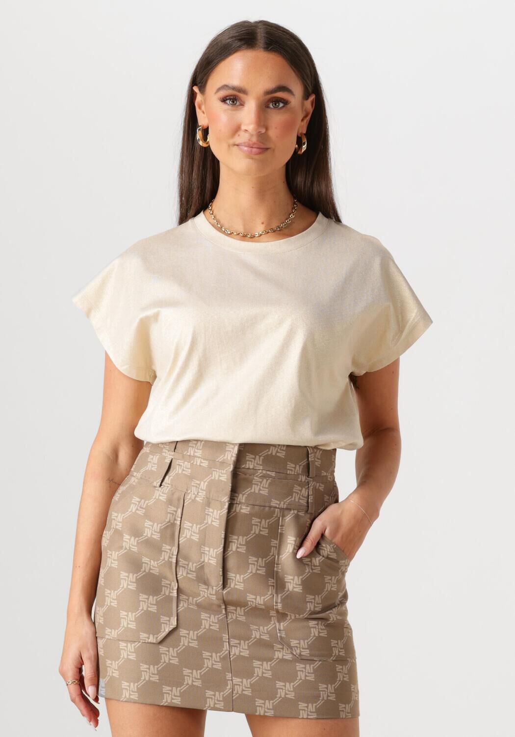 BEAUMONT Dames Tops & T-shirts Frances Top Creme