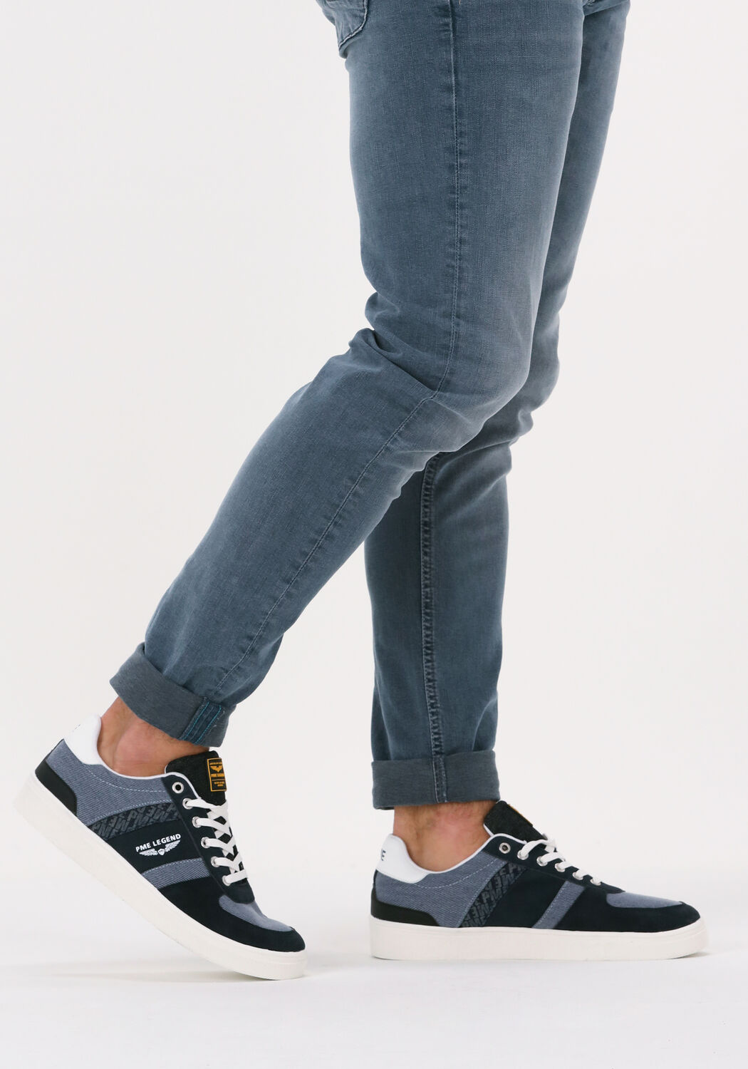 Blauwe PME LEGEND Lage sneakers SKYTANK - large