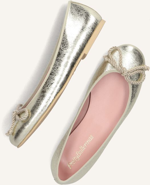 Gouden PRETTY BALLERINAS Ballerina's 130274 Gouden PRETTY BALLERINAS Ballerina's 130274 - large