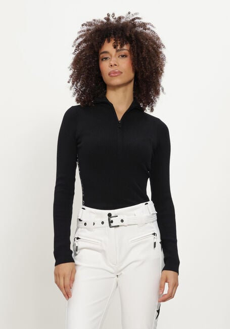 Zwarte AIRFORCE Trui RUBY RIBBED PULLY - large