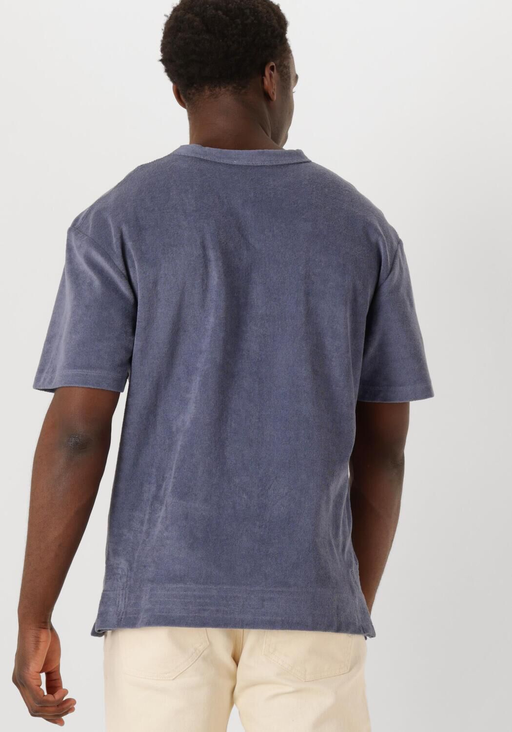 THE GOODPEOPLE Heren Polo's & T-shirts Towel Donkerblauw