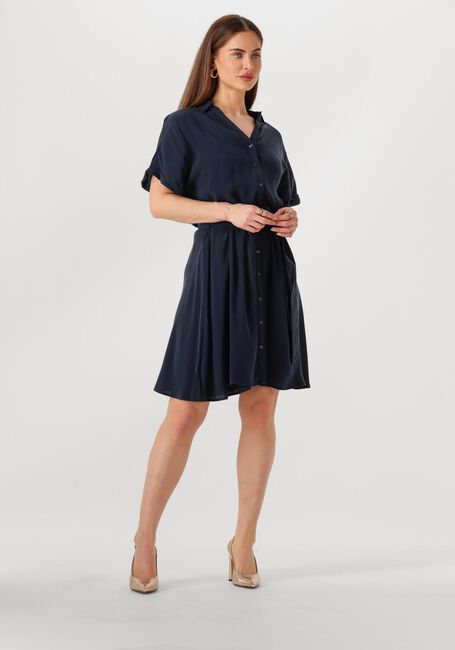 Donkerblauwe POM AMSTERDAM Mini jurk BOBBY LYNN - large