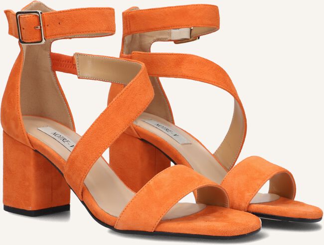 Oranje NOTRE-V Sandalen met hak 16036 Oranje NOTRE-V Sandalen met hak 16036 - large
