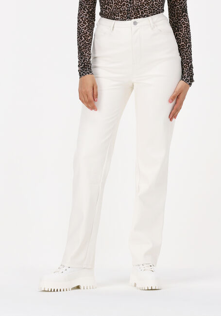 Zand NA-KD Chino HIGHWAIST PU PANTS - large