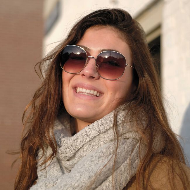 Gouden IKKI Zonnebril CELESTE Gouden IKKI Zonnebril CELESTE - large