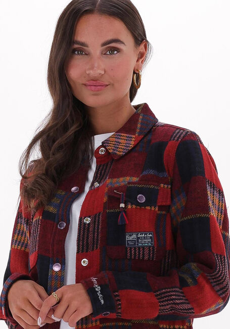Rode SCOTCH & SODA Jack PATCHWORK SHIRT JACKET - large