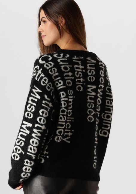 Zwarte COPENHAGEN MUSE Trui CMIBRA-PULLOVER - large