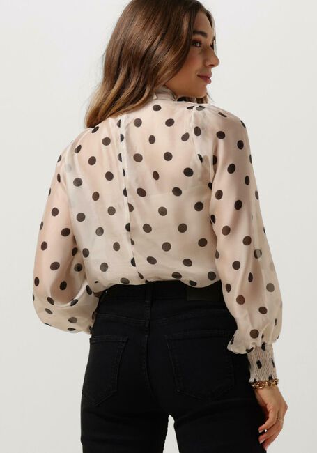 Beige CO'COUTURE Blouses DREWCC DOT TIE BLOUSE - large