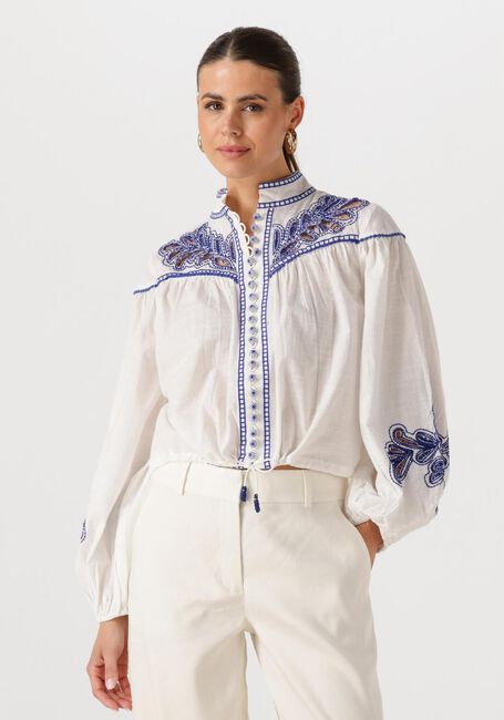 Witte SCARLETT POPPIES Blouses ZILLENO TOP - large