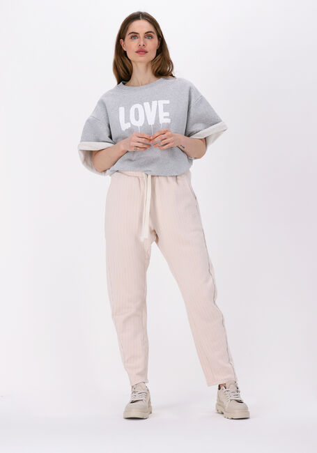 Lichtroze 10DAYS Joggingbroek STATEMENT JOGGER PINSTRIPE - large