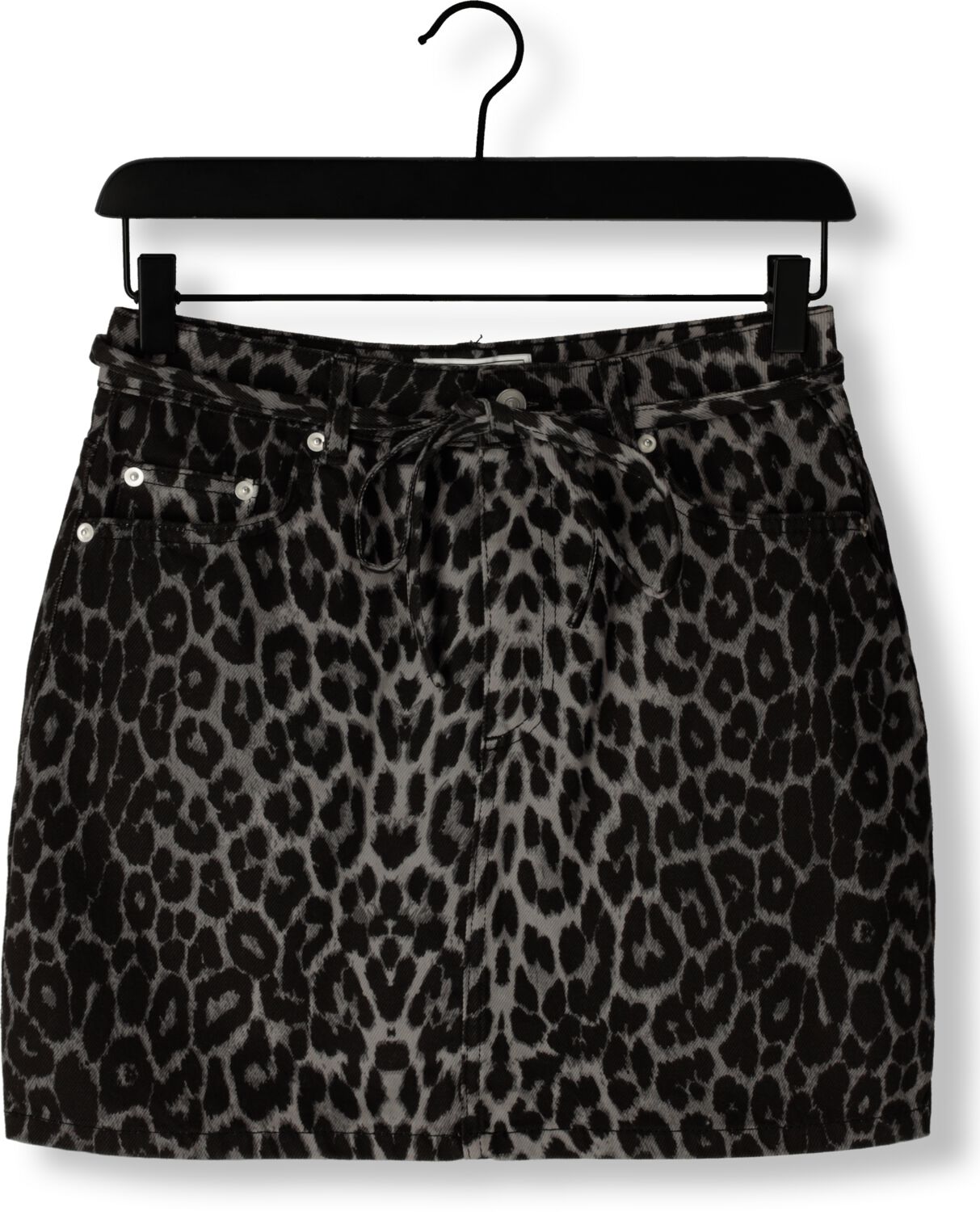 NEO NOIR Dames Rokken Henrietta Leopard Skirt Bruin
