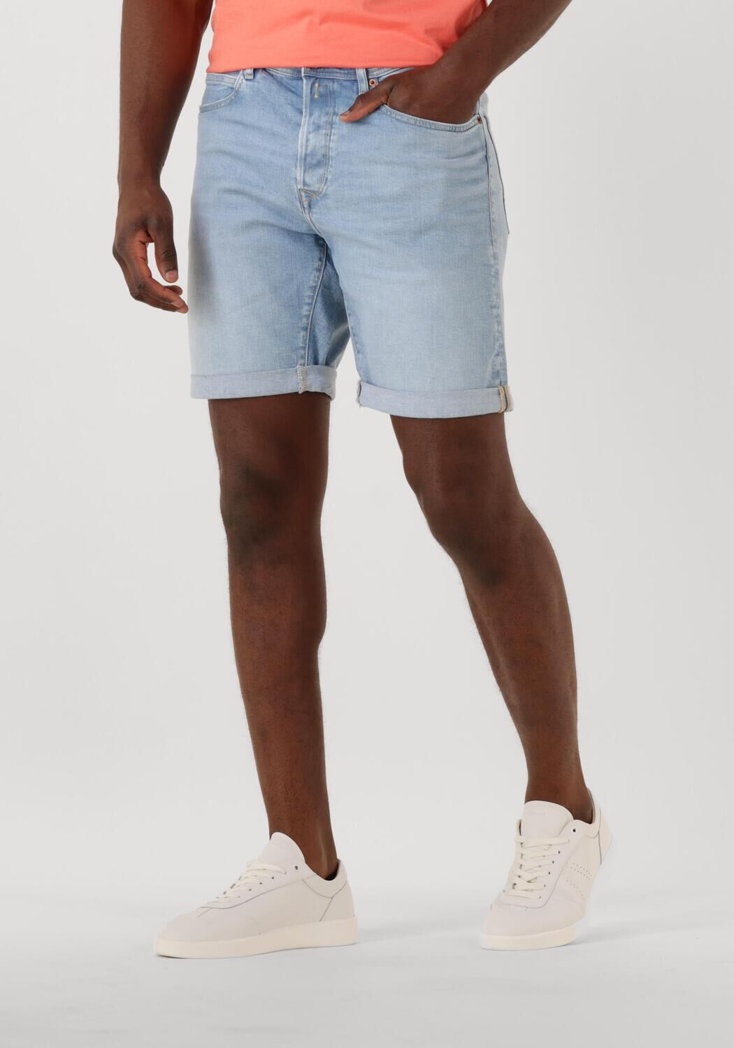 REPLAY Heren Jeans Rbj.981 Short Lichtblauw