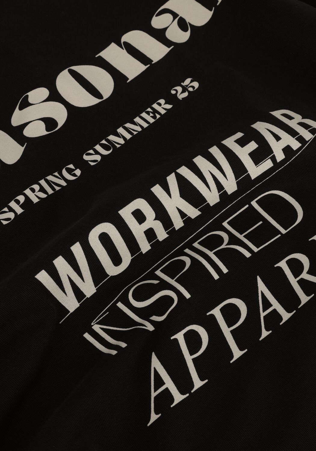 Zwarte ANERKJENDT T-shirt AKKIKKI SEASONAL TEE - large