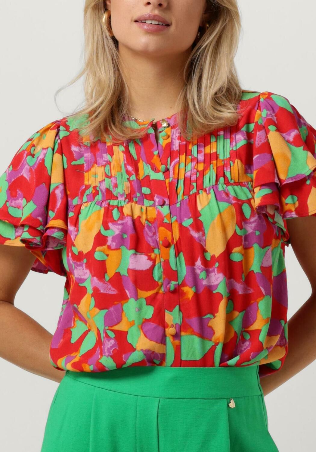 FABIENNE CHAPOT Dames Tops & T-shirts Bobbie Blouse Rood