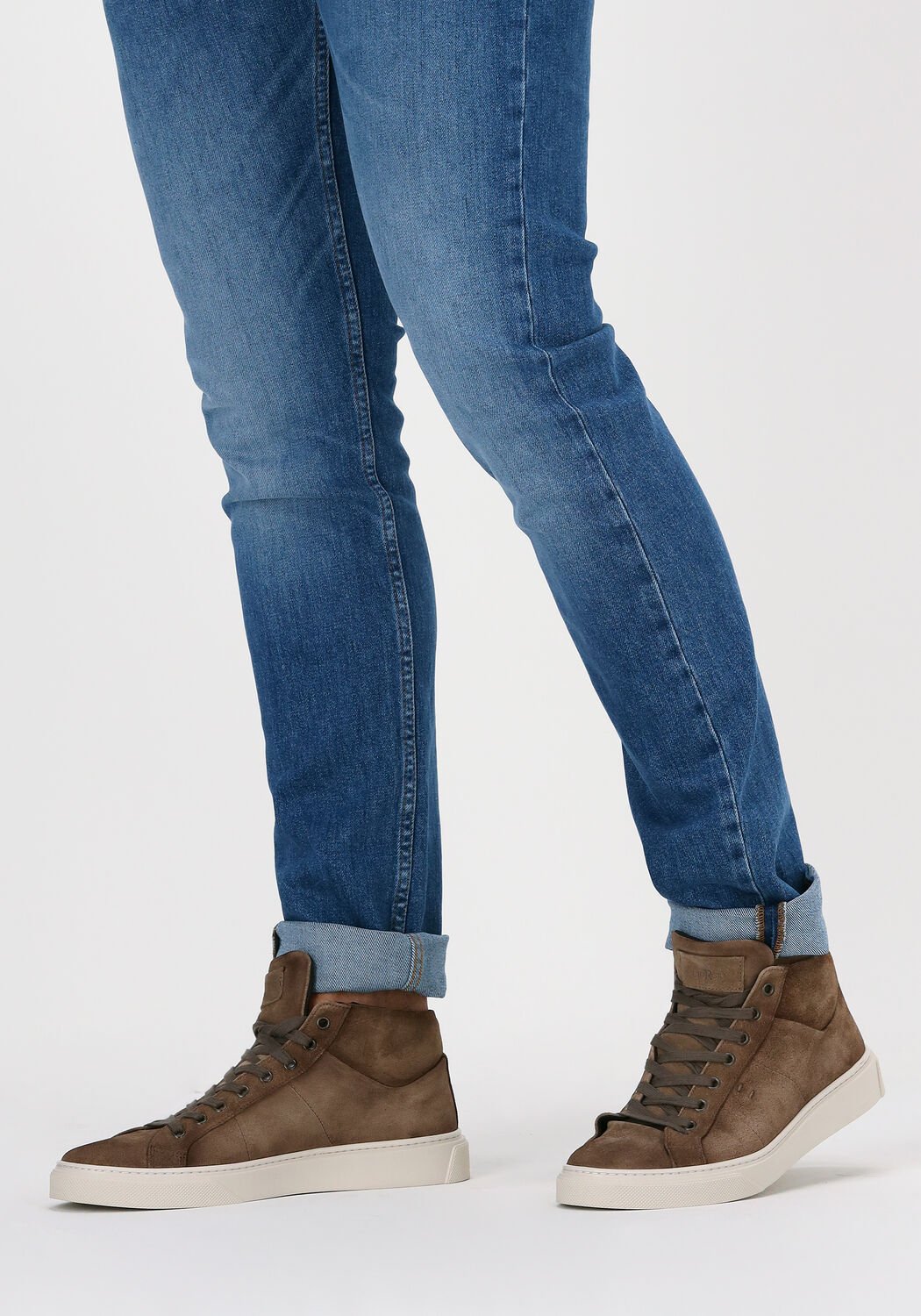 Taupe GIORGIO 31811 Hoge sneaker | Omoda