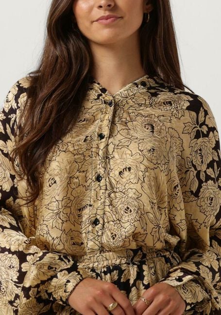 Zwarte MES DEMOISELLES Blouses ROSE FOLIA - large
