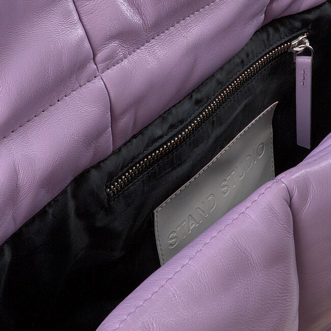 Paarse STAND STUDIO Handtas WANDA CLUTCH BAG Paarse STAND STUDIO Handtas WANDA CLUTCH BAG - large