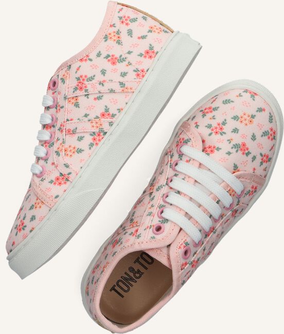 Roze TON & TON Lage sneakers KAREENA Roze TON & TON Lage sneakers KAREENA - large