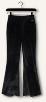 Blauwe COLOURFUL REBEL Flared broek JOLIE ZEBRA VELVET FLARE Blauwe COLOURFUL REBEL Flared broek JOLIE ZEBRA VELVET FLARE - medium