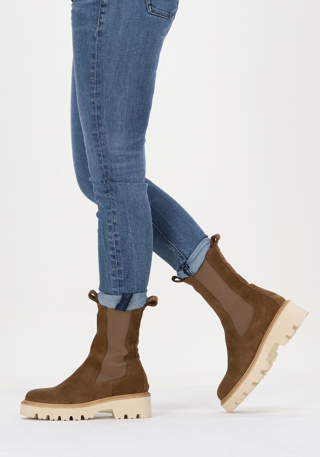 Cognac NOTRE-V Chelsea boots 03-12 - large