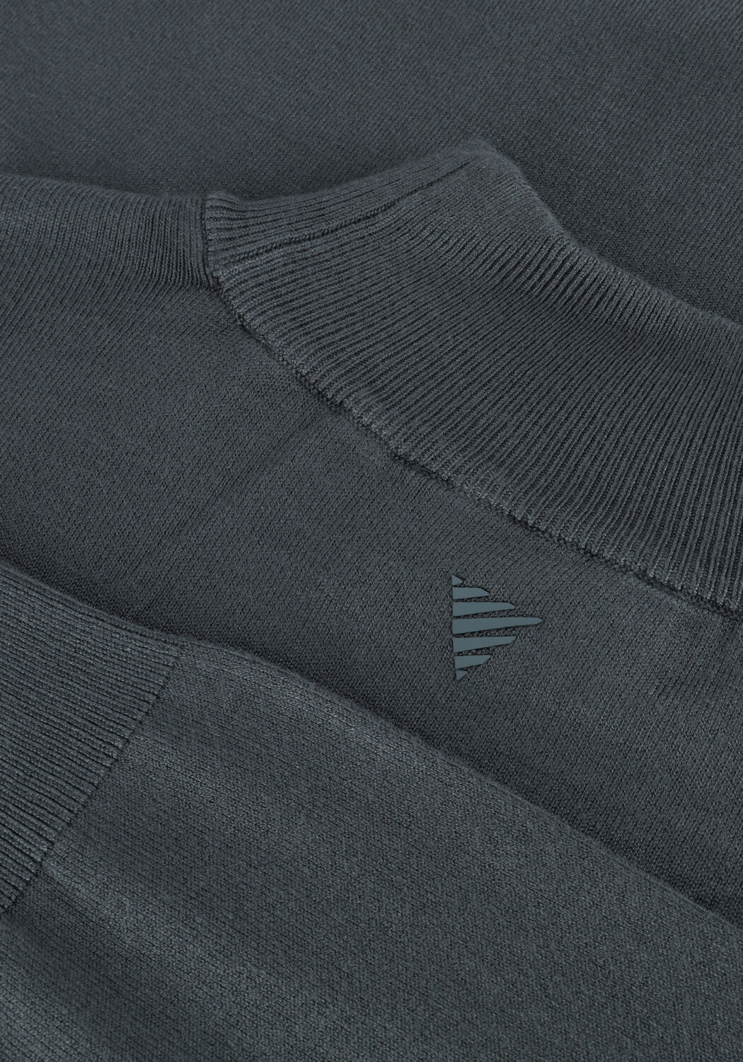 Blauwe PURE PATH Coltrui REGULAR FIT KNITWEAR MOCKNECK801 - large