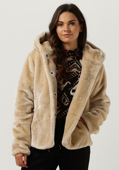 Creme GIACOMO THE JACKET Faux fur jas 6513580 - large