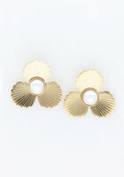 Gouden NOTRE-V Oorbellen EARRING BLOOM - medium