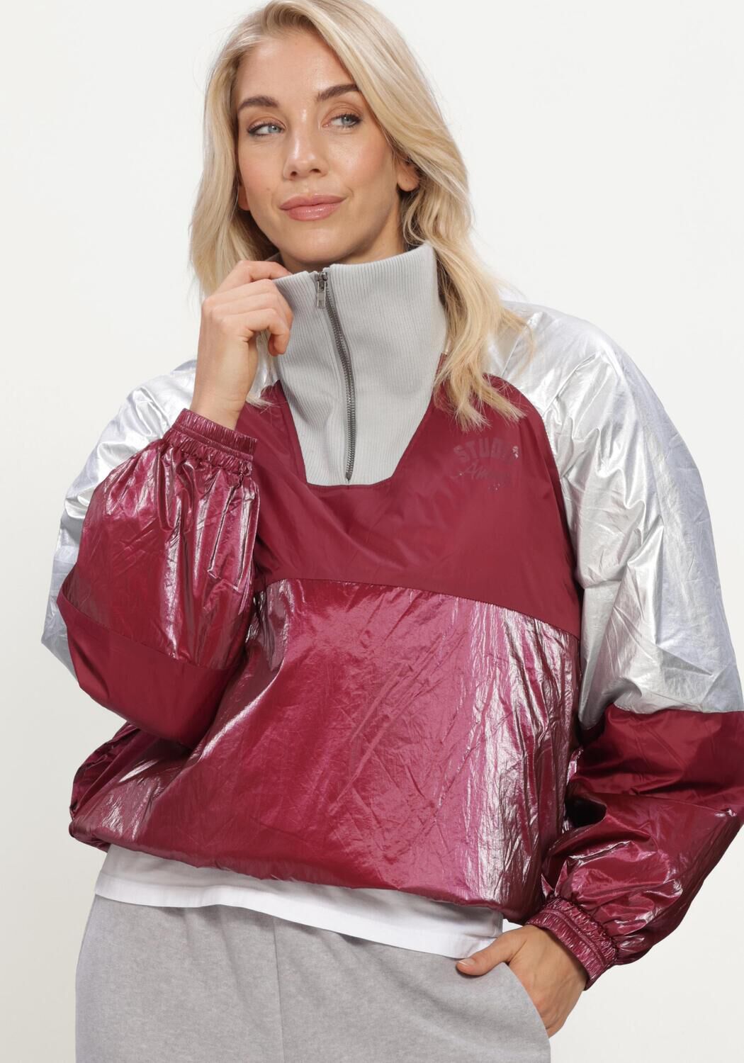 STUDIO AMAYA Dames Jassen Hold Jacket Bordeaux