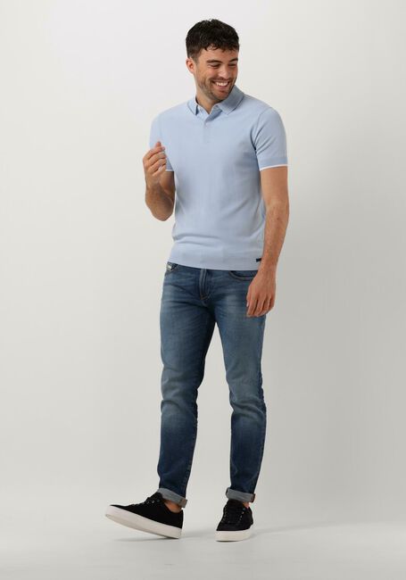 Lichtblauwe GENTI Polo K7024-1260 - large