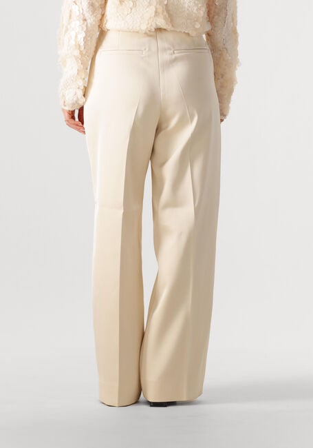 Creme SECOND FEMALE Wijde broek DAZZLE TROUSERS - large
