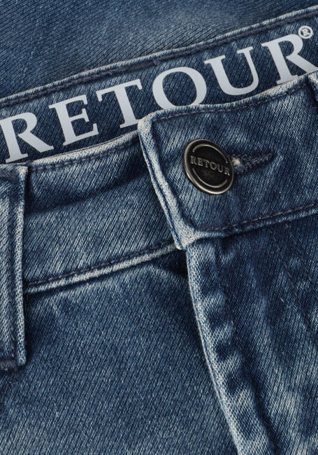 Lichtblauwe RETOUR Shorts LOEK - large