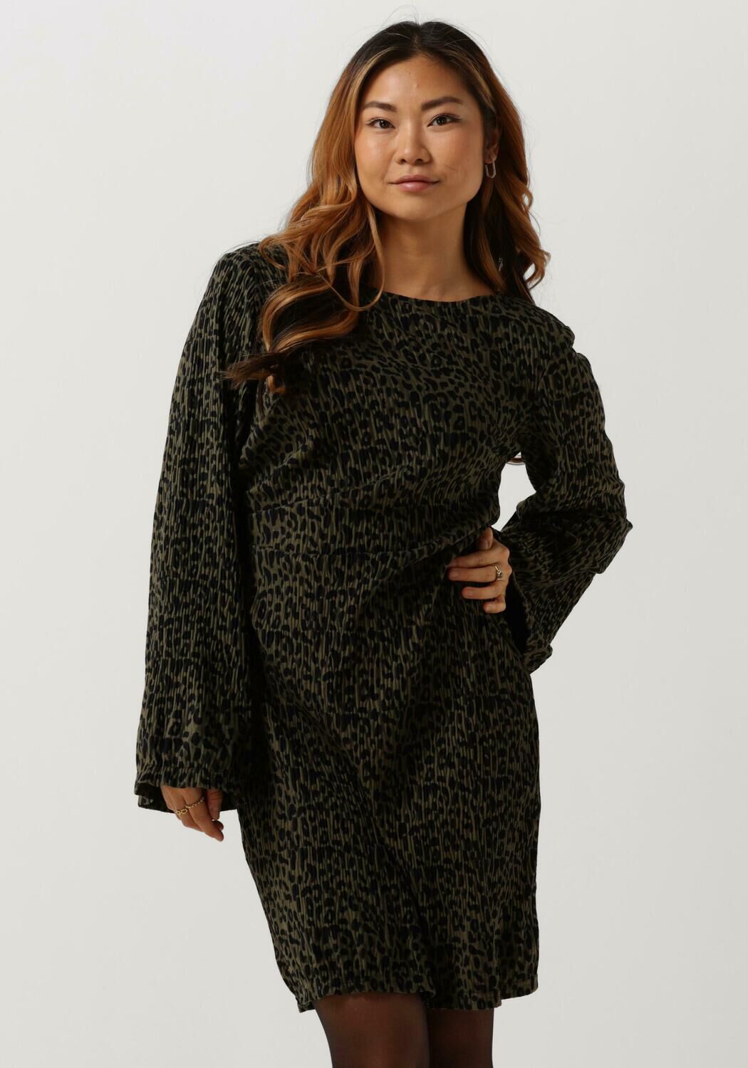 Y.A.S Groene Yassisma LS Jurk Dames Mini Jurk Green Dames
