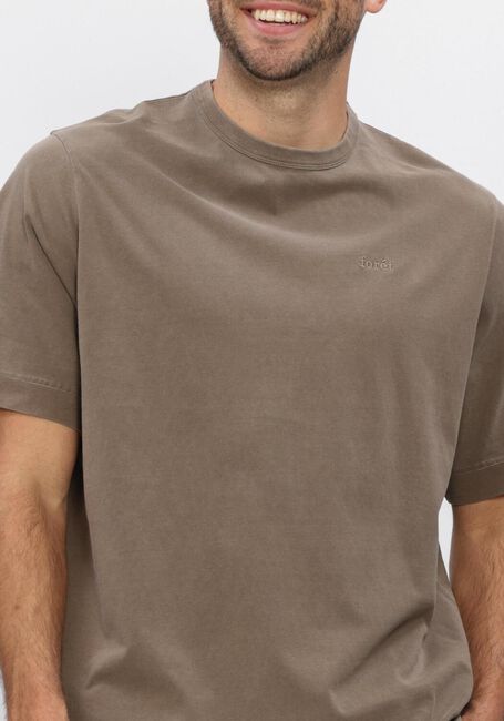 Taupe FOR&Eacute;T T-shirt PARK LOOSE FIT T-SHIRT - large