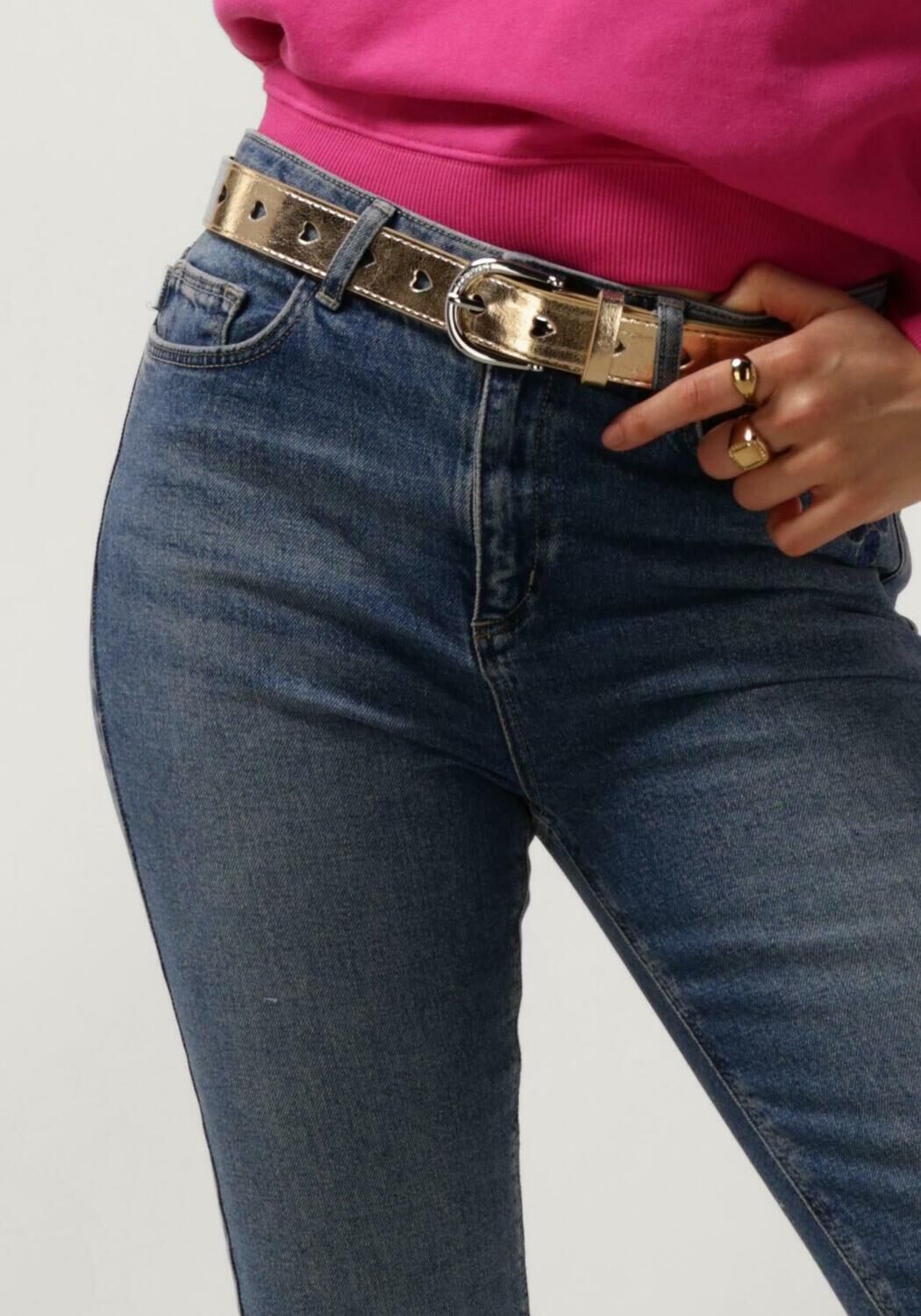 FABIENNE CHAPOT Dames Jeans Eva Flare Donkerblauw