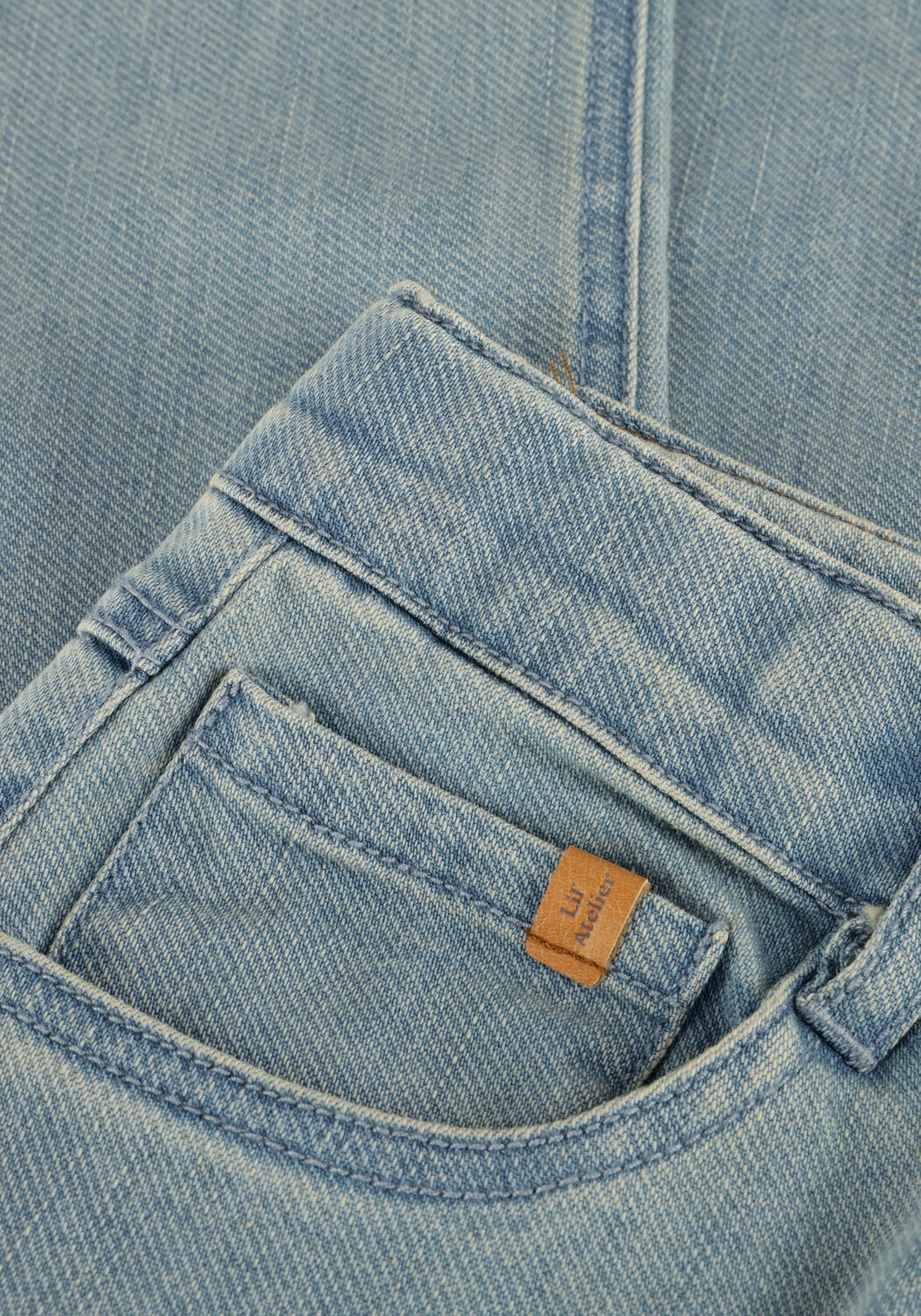 Blauwe LIL' ATELIER Straight leg jeans NMMRYAN SLIM OKAJA JEANS 4360-LS O LIL - large