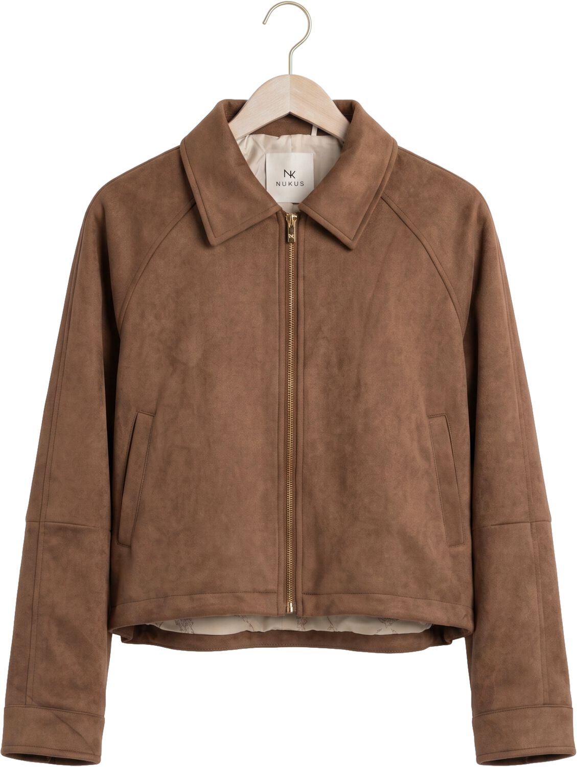 NUKUS Dames Jassen Daisey Jacket Bruin