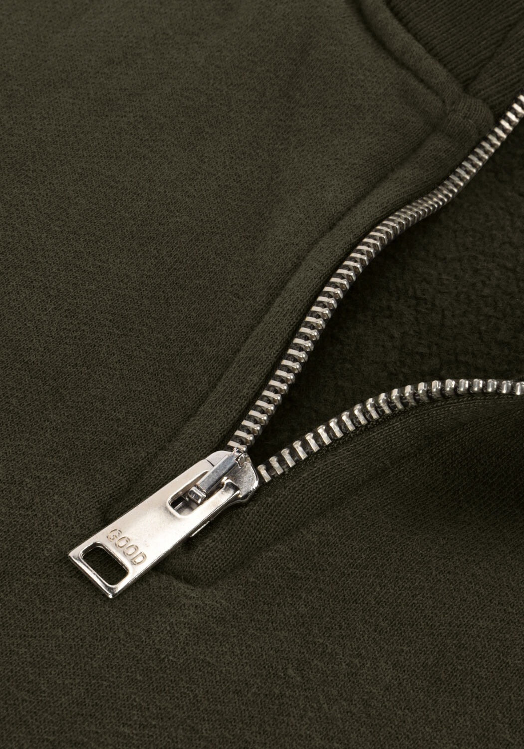 Donkergroene THE GOODPEOPLE Sweater LUCCA - large