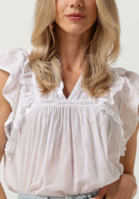 Witte NEO NOIR Blouses JAYLA S VOILE TOP - large