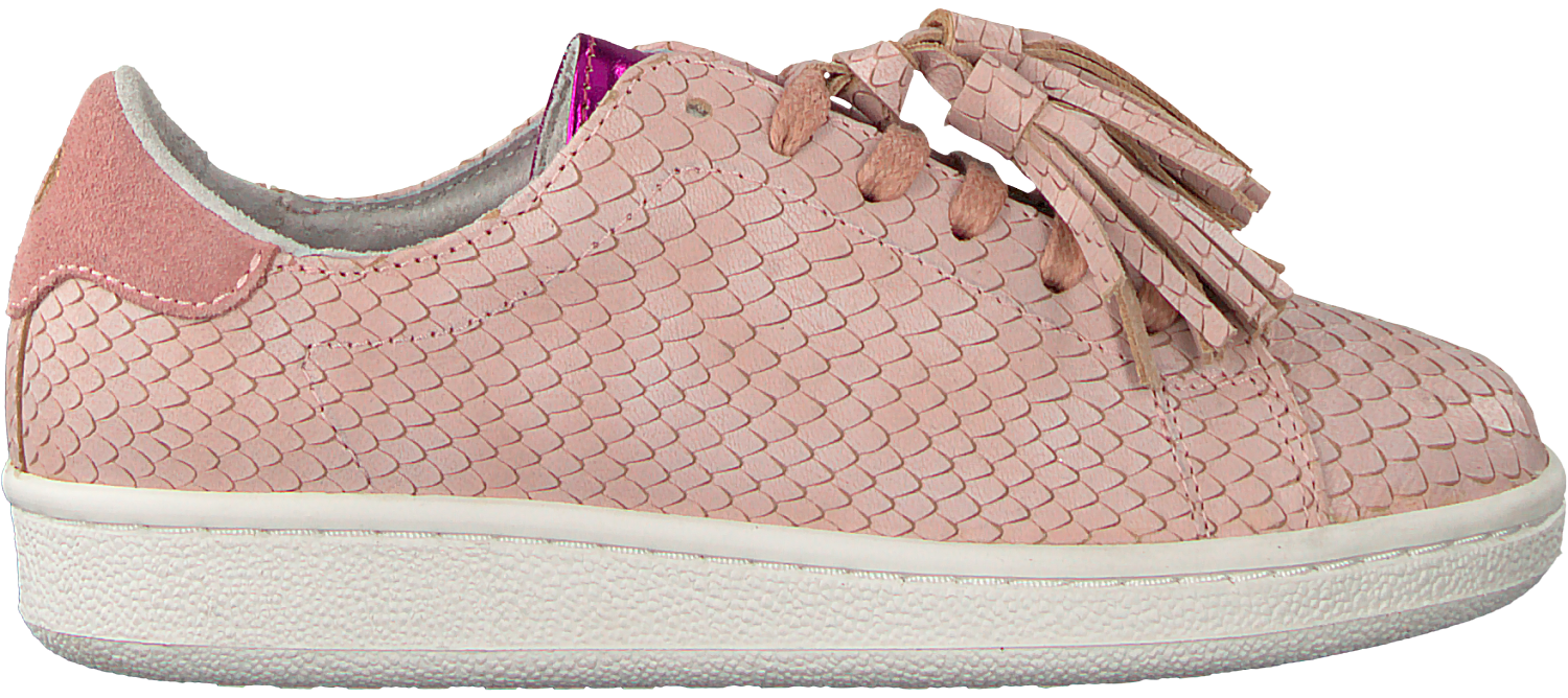 Roze STUDIO MAISON Sneakers SNEAKER SNAKE RUFFLE | Omoda