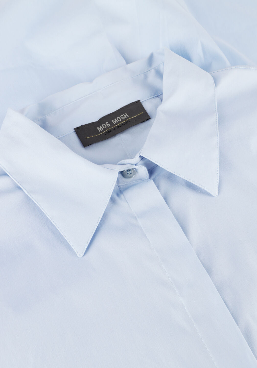 Lichtblauwe MOS MOSH Blouses ENOLA SHIRT - large