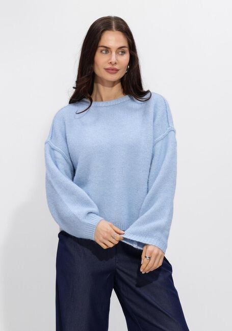 Blauwe ANOTHER LABEL Truien/vesten ALLROXANE KNITTED PULL L/S - large