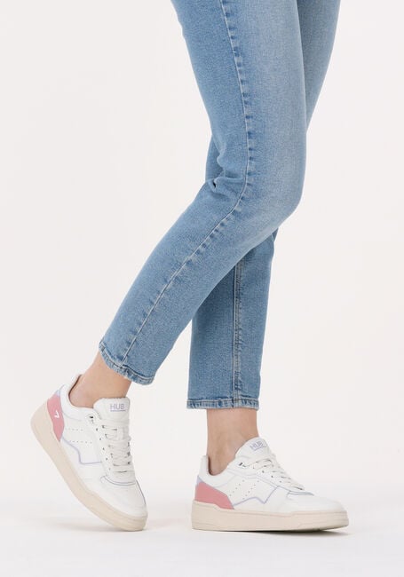 Witte HUB Lage sneakers MATCH Witte HUB Lage sneakers MATCH - large