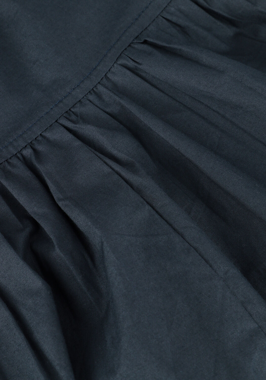 Blauwe BY-BAR Maxirok JOYA POPLIN SKIRT - large