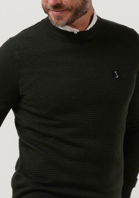 Groene BUTCHER OF BLUE Trui STRUCTURE CREW - large