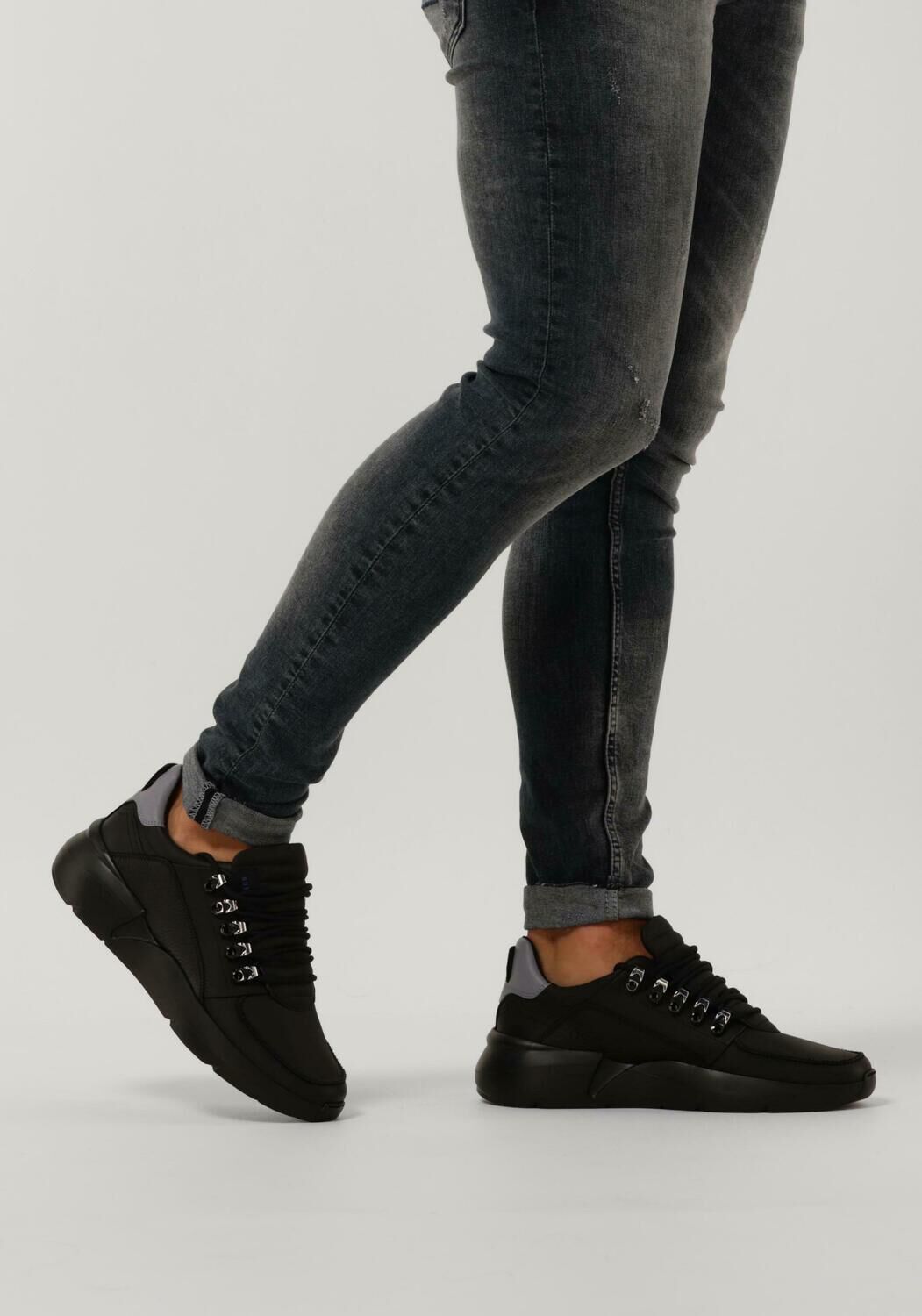 Nubikk schoenen zwart store