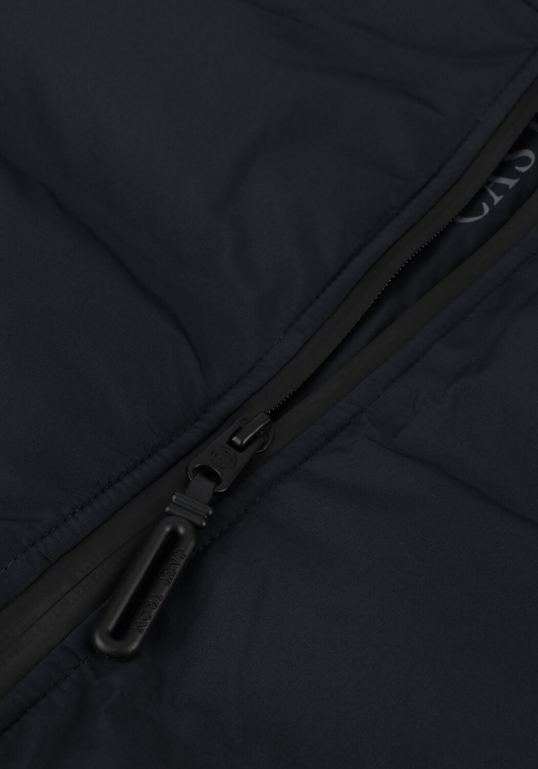 Donkerblauwe CAST IRON Gewatteerde jas HOODED JACKET DEWSTER SPEEDGUARD - large