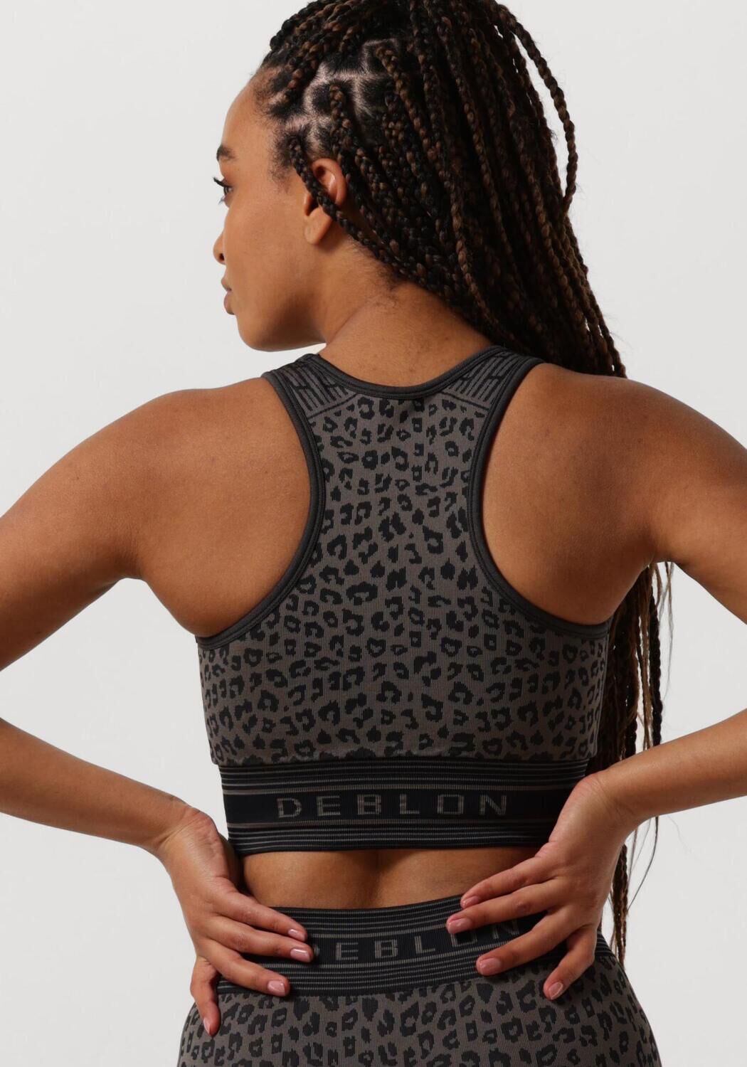 DEBLON SPORTS Dames Tops & T-shirts Joy Seamless Top Zwart