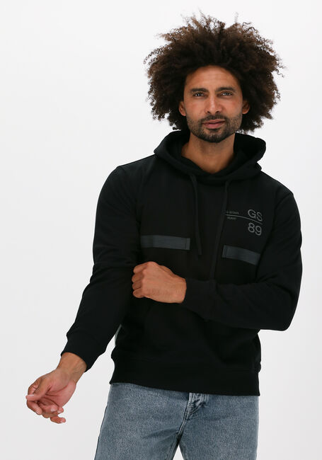 Zwarte G-STAR RAW Sweater A613 - HEAVY SHERLAND SWEAT R - large