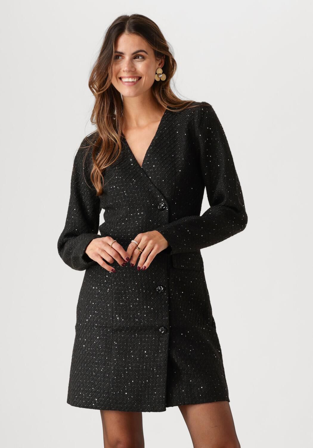 FREEBIRD Dames Jurken Dafna Dress Zwart