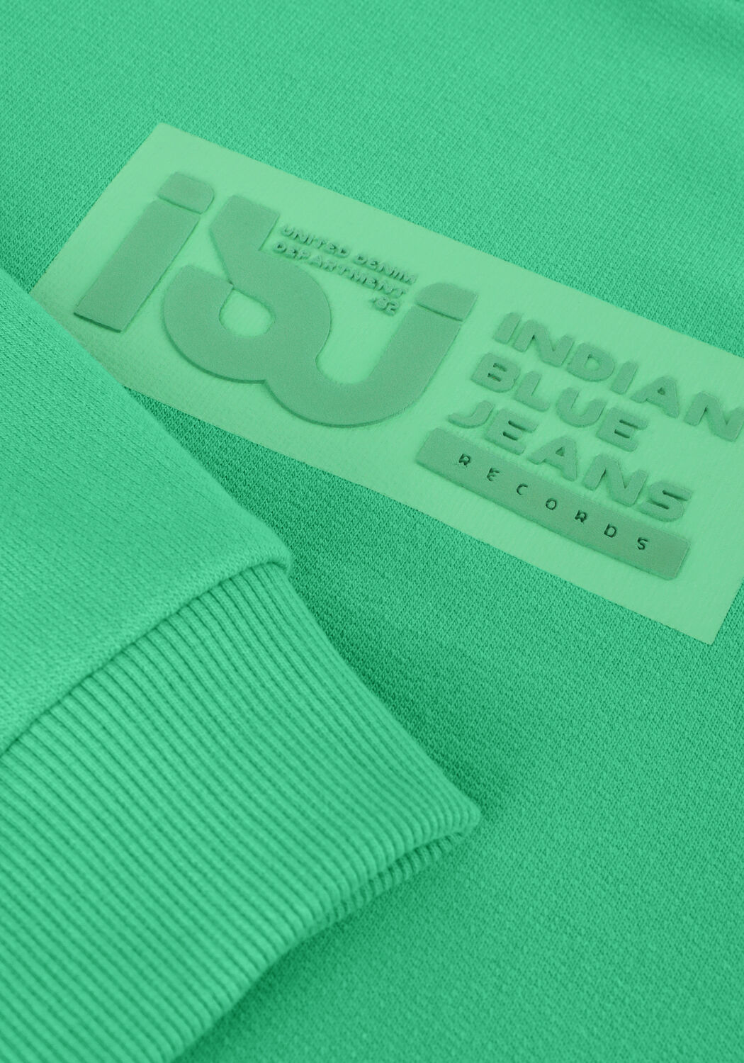 Groene INDIAN BLUE JEANS Sweater SWEATER IBJ JEANS - large